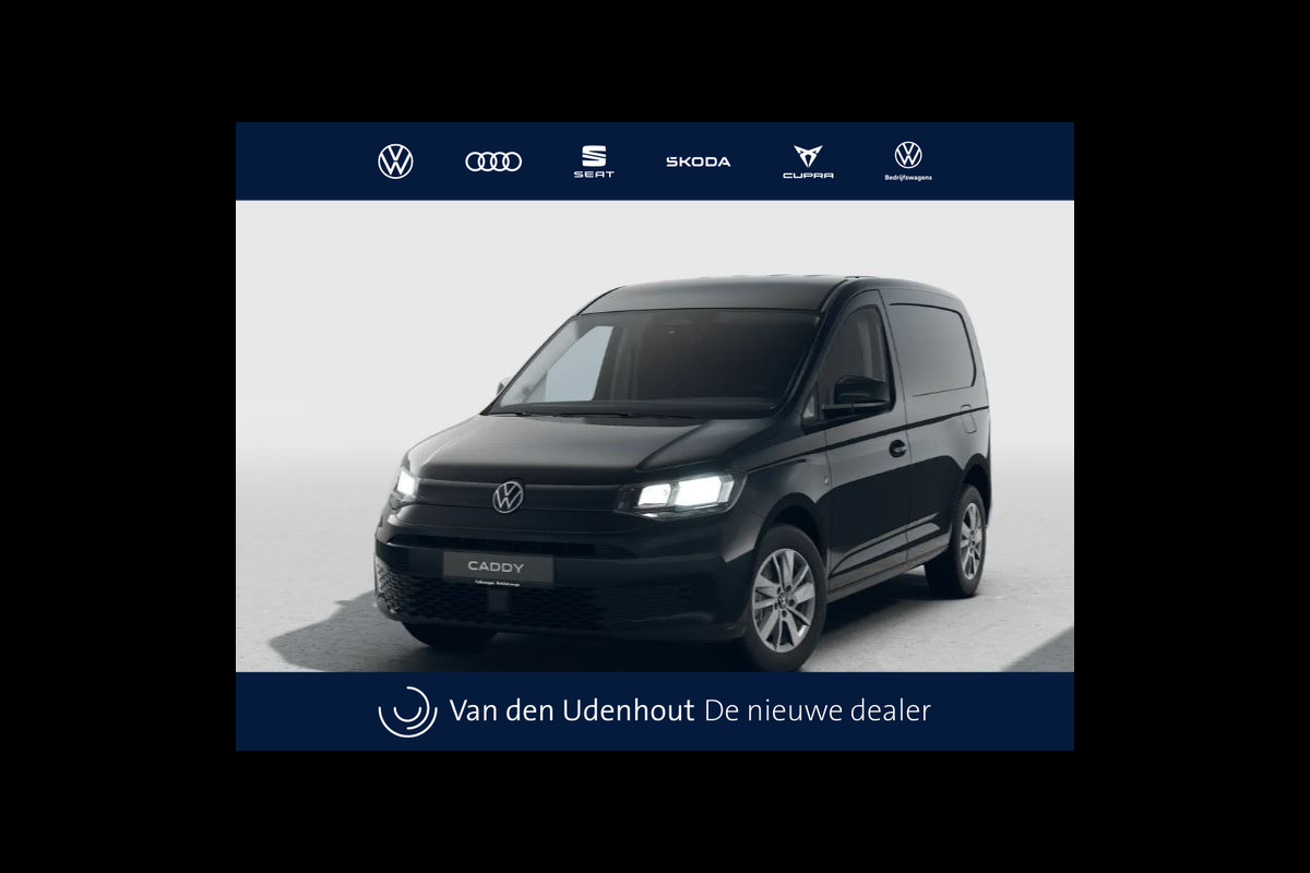 Volkswagen Caddy Cargo 2.0 TDI 90kW 122PK Style DSG rijdende demo, kilometerstand loopt op binnenzijde laadruimte is betimmerd