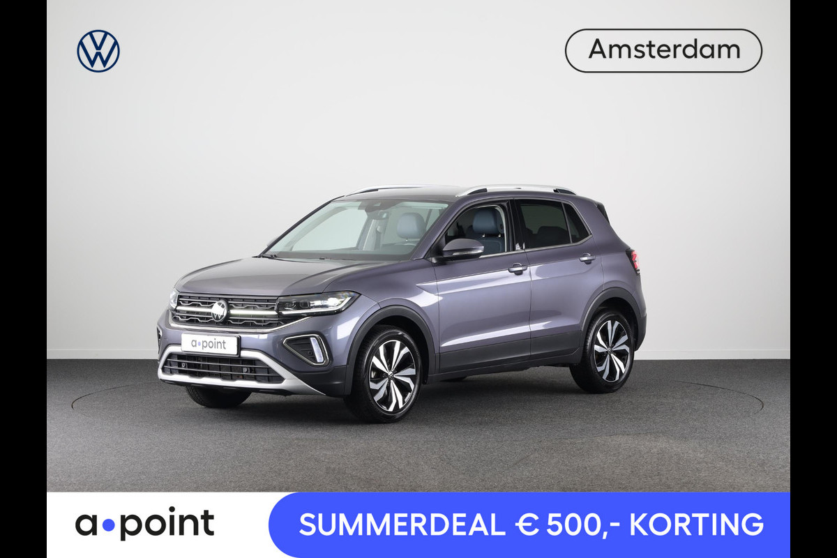 Volkswagen T-Cross 1.0 TSI Style 116 pk Automaat (DSG) | Navigatie | Parkeersensoren | Autom. airco | Cruise control | Matrix LED koplampen |