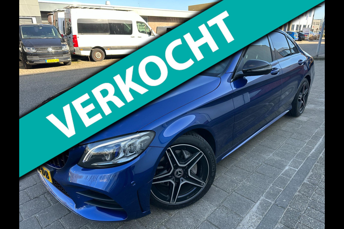 Mercedes-Benz C-Klasse 180 AMG EXLUSIVE PACK 2019 MATRIX LED PANO LEER LUXE
