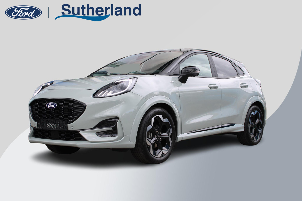 Ford Puma 1.0 EcoBoost Hybrid ST-Line X | Afneembare trekhaak |  Adaptive cruise control | 360graden camera | Winter Pack  | Dodehoekdetectie | Half Leder | Bang&Olufsen audio
