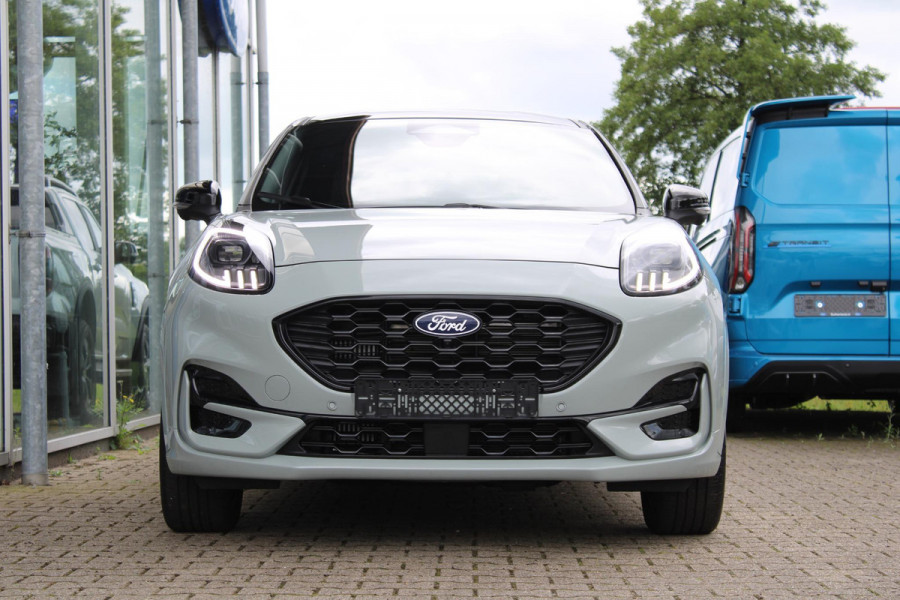 Ford Puma 1.0 EcoBoost Hybrid ST-Line X | Afneembare trekhaak |  Adaptive cruise control | 360graden camera | Winter Pack  | Dodehoekdetectie | Half Leder | Bang&Olufsen audio