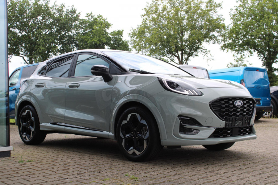 Ford Puma 1.0 EcoBoost Hybrid ST-Line X | Afneembare trekhaak |  Adaptive cruise control | 360graden camera | Winter Pack  | Dodehoekdetectie | Half Leder | Bang&Olufsen audio