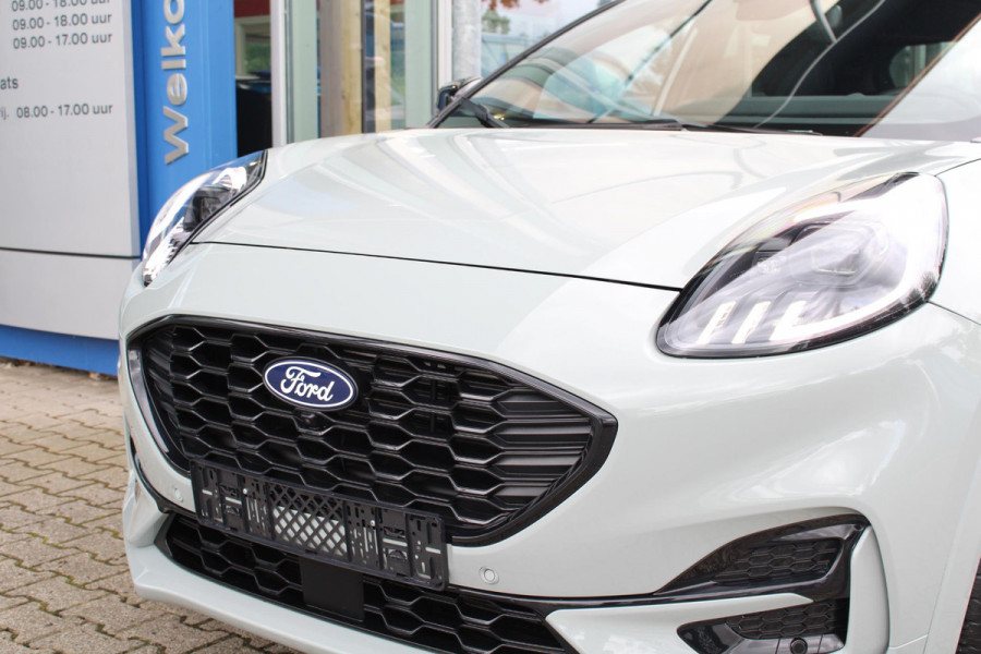 Ford Puma 1.0 EcoBoost Hybrid ST-Line X | Afneembare trekhaak |  Adaptive cruise control | 360graden camera | Winter Pack  | Dodehoekdetectie | Half Leder | Bang&Olufsen audio