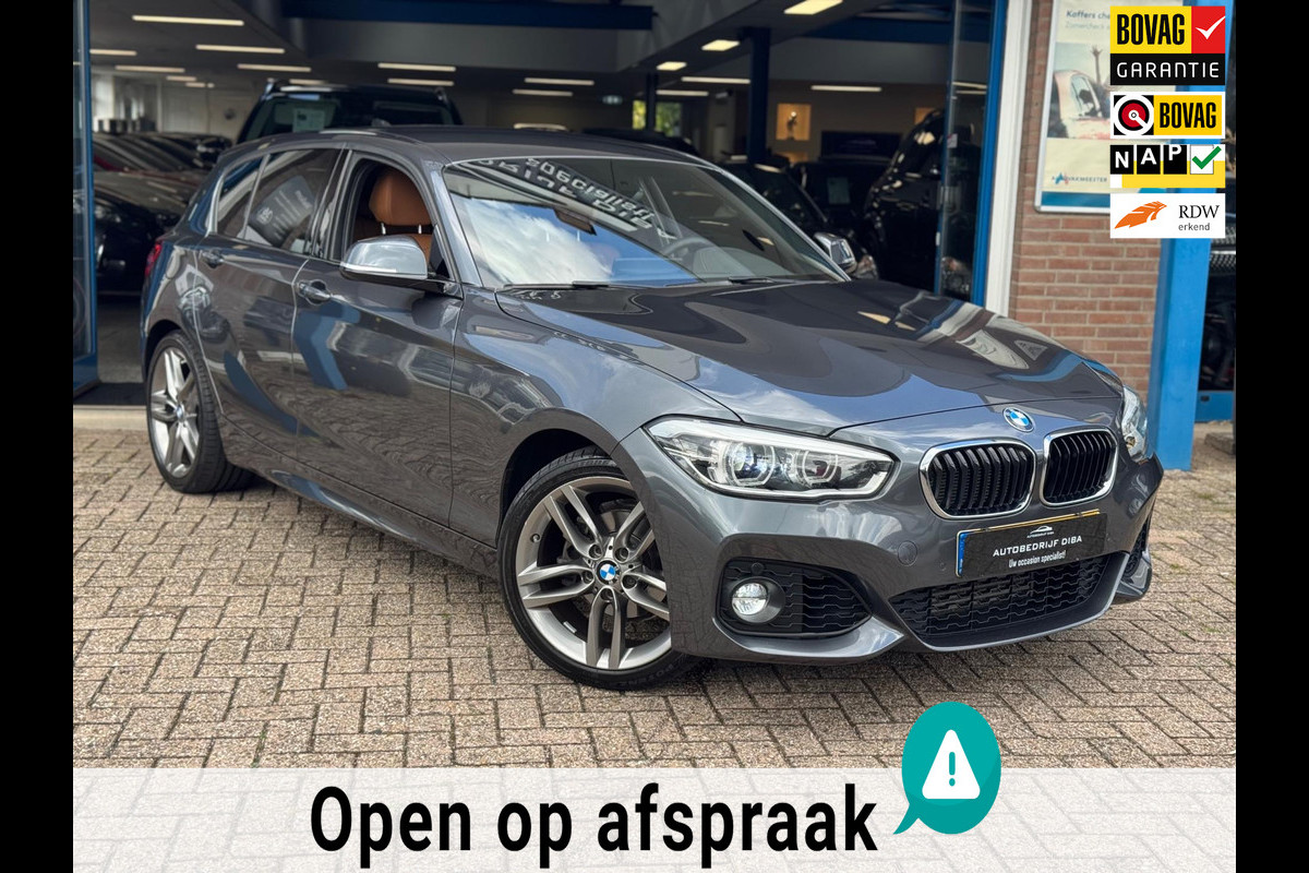 BMW 1-serie 118i M-Pakket Executive 2018 AUT NAVI LEDER NAP! BMW 1-serie 118i M-Pakket Executive 2018 AUT NAVI LEDER NAP!