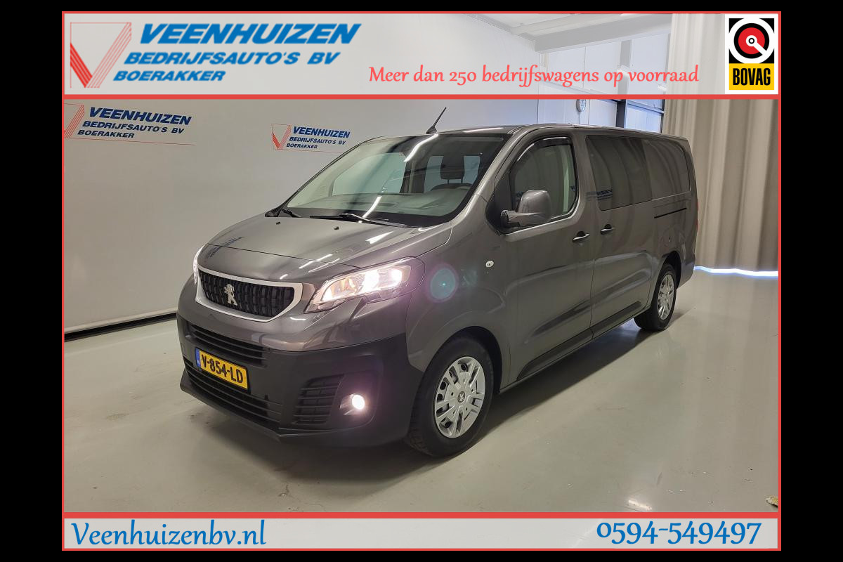 Peugeot Expert 2.0BlueHDI L3/H1 Dubbele Cabine met dubbele schuifdeur Euro 6!