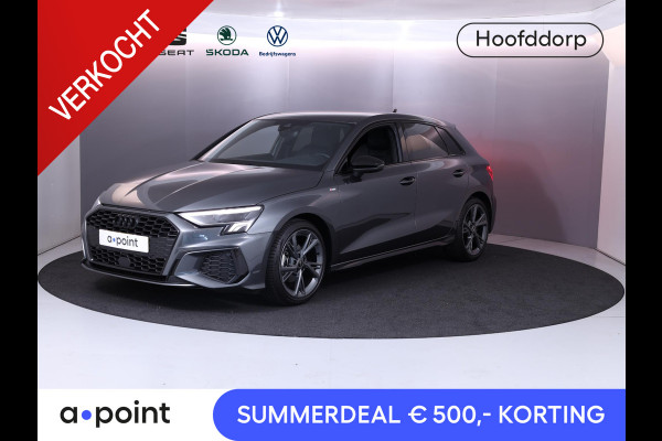 Audi A3 Sportback 30 TFSI S edition 110 pk S-tronic | Verlengde garantie | Navigatie | Parkeersensoren achter | LED koplampen | S-Line |