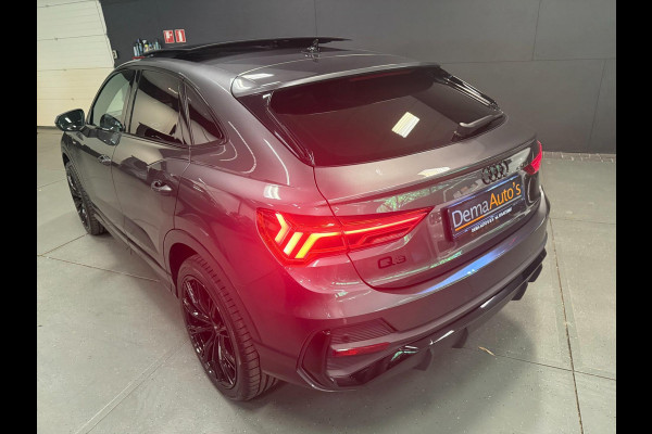 Audi Q3 Sportback 45 TFSI e 3X S-LINE BLACKLINE 20'' PANO/STOEL-M/V-COCKPIT/SONOS/CAM/DAB/CARPLAY/LED///