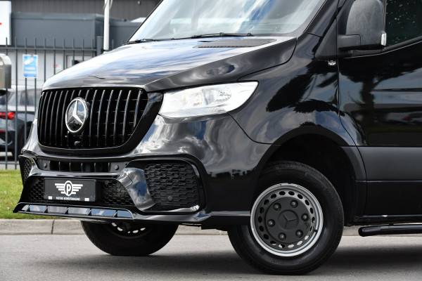Mercedes-Benz Sprinter 519 V6 3.0 CDI DC L2H2 Black Edition Luchtvering, 360 Camera, 3500kg Trekhaak, Dubbel Cabine, 190PK, 10,5'' Mbux, NAVI, Automaat, UNIEK!
