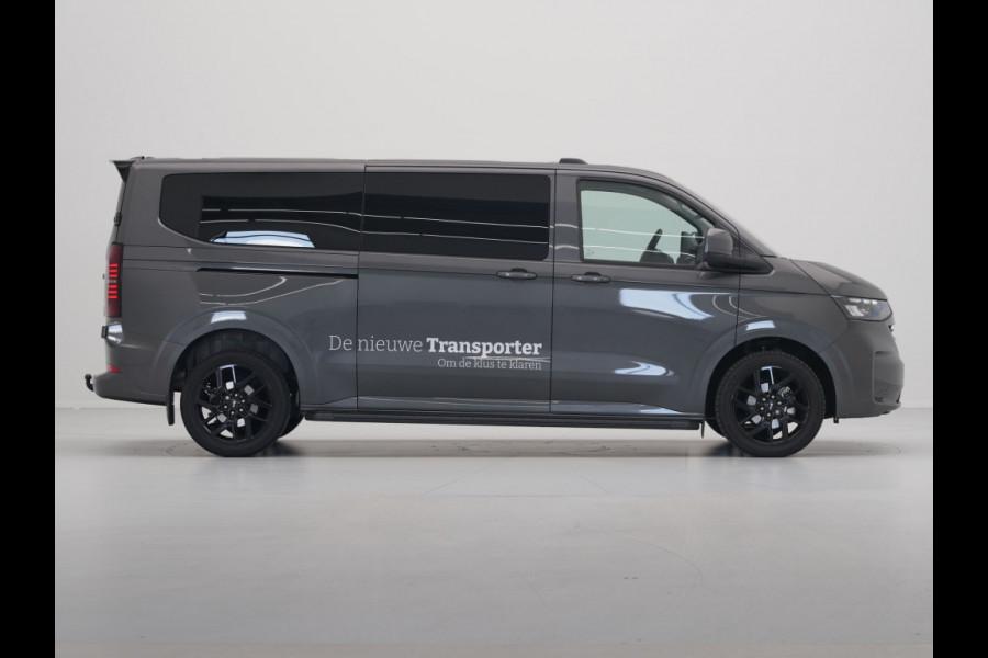 Volkswagen Transporter 2.0 TDI 125kW 170PK L2H1 Bulli AUT Intro rijdende demo, kilometerstand loopt op binnenzijde laadruimte is betimmerd
