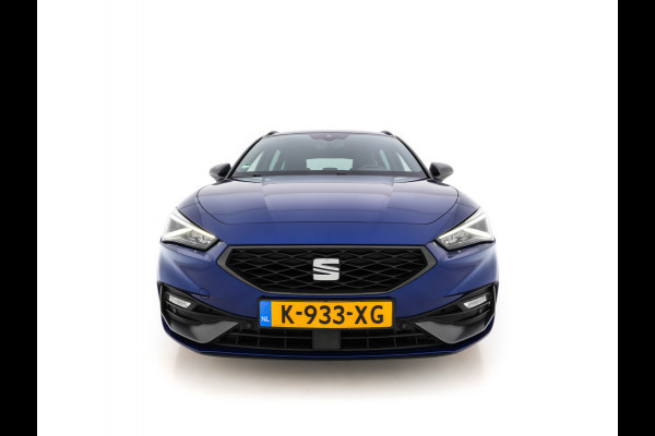 Seat Leon Sportstourer 1.5 eTSI FR Launch Edition Aut. *FULL-LED | DIGI-COCKPIT | NAVI-FULLMAP | LEATHER-MICROFIBRE | CARPLAY | KEYLESS | SHIFT-PADDLES | SPORT-SEATS | HEATED-SEATS | AMBIENT-LIGHT | CAMERA | ECC | PDC | CRUISE | TOWBAR | 17'