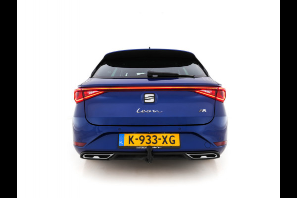 Seat Leon Sportstourer 1.5 eTSI FR Launch Edition Aut. *FULL-LED | DIGI-COCKPIT | NAVI-FULLMAP | LEATHER-MICROFIBRE | CARPLAY | KEYLESS | SHIFT-PADDLES | SPORT-SEATS | HEATED-SEATS | AMBIENT-LIGHT | CAMERA | ECC | PDC | CRUISE | TOWBAR | 17'