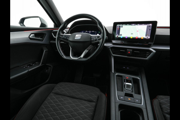Seat Leon Sportstourer 1.5 eTSI FR Launch Edition Aut. *FULL-LED | DIGI-COCKPIT | NAVI-FULLMAP | LEATHER-MICROFIBRE | CARPLAY | KEYLESS | SHIFT-PADDLES | SPORT-SEATS | HEATED-SEATS | AMBIENT-LIGHT | CAMERA | ECC | PDC | CRUISE | TOWBAR | 17'