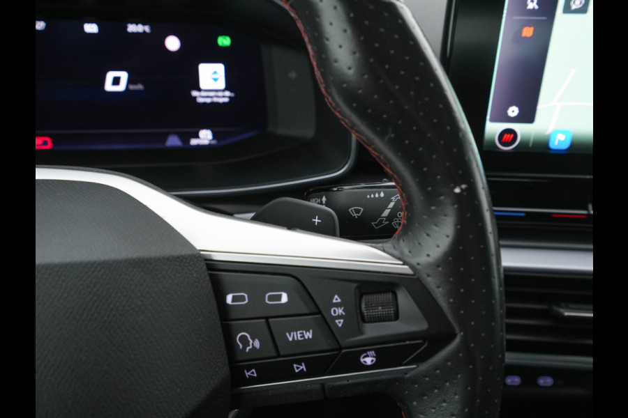 Seat Leon Sportstourer 1.5 eTSI FR Launch Edition Aut. *FULL-LED | DIGI-COCKPIT | NAVI-FULLMAP | LEATHER-MICROFIBRE | CARPLAY | KEYLESS | SHIFT-PADDLES | SPORT-SEATS | HEATED-SEATS | AMBIENT-LIGHT | CAMERA | ECC | PDC | CRUISE | TOWBAR | 17'