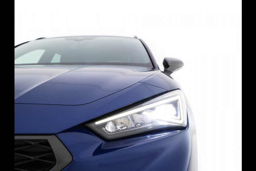 Seat Leon Sportstourer 1.5 eTSI FR Launch Edition Aut. *FULL-LED | DIGI-COCKPIT | NAVI-FULLMAP | LEATHER-MICROFIBRE | CARPLAY | KEYLESS | SHIFT-PADDLES | SPORT-SEATS | HEATED-SEATS | AMBIENT-LIGHT | CAMERA | ECC | PDC | CRUISE | TOWBAR | 17'