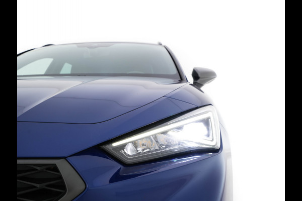 Seat Leon Sportstourer 1.5 eTSI FR Launch Edition Aut. *FULL-LED | DIGI-COCKPIT | NAVI-FULLMAP | LEATHER-MICROFIBRE | CARPLAY | KEYLESS | SHIFT-PADDLES | SPORT-SEATS | HEATED-SEATS | AMBIENT-LIGHT | CAMERA | ECC | PDC | CRUISE | TOWBAR | 17'