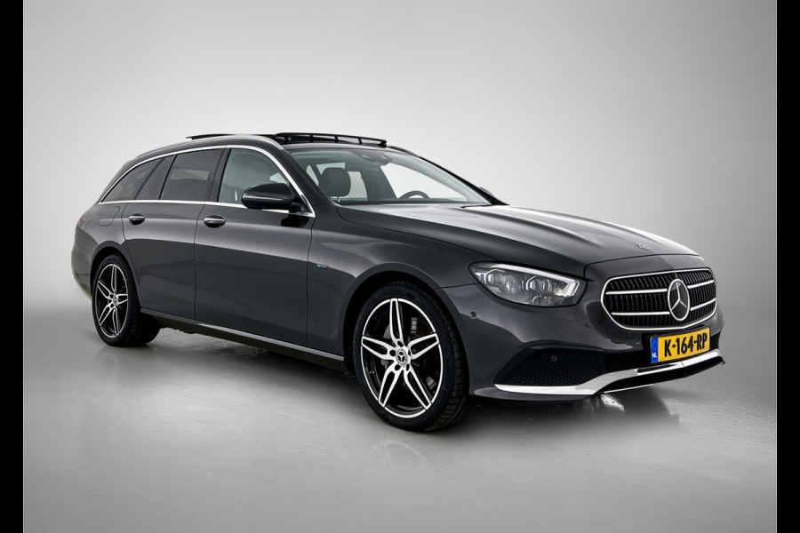 Mercedes-Benz E-Klasse Estate 300 e Business Solution AMG | Panoramadak | Wide screen | Navigatie | Elect. bedinebare voor stoelen met geheugen | Parking support met camera achter | Inclusief 24 maanden Mercedes-Benz Certified garantie voor Europa.