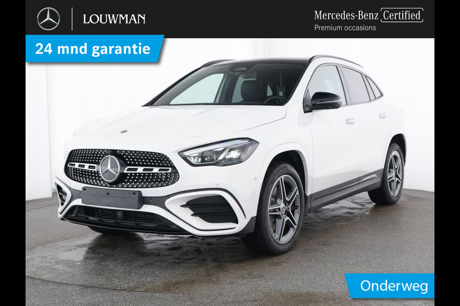 Mercedes-Benz GLA 250 e AMG Line | AMG Line Premium Plus | Night Pakket | 11kW Laden | Stuur en Stoelverwarming | Panorama Schuif-Kanteldak | Inclusief 24 maanden MB Certified garantie voor Europa.