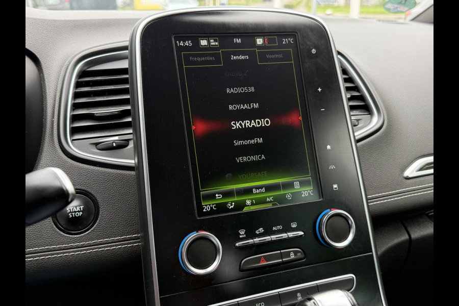 Renault Grand Scénic BWJ 2018 | 1.3 TCe 141PK Intens 7p. AUTOMAAT | TREKHAAK | CLIMA | 20'' LM | NAVI | LEDER/STOF |