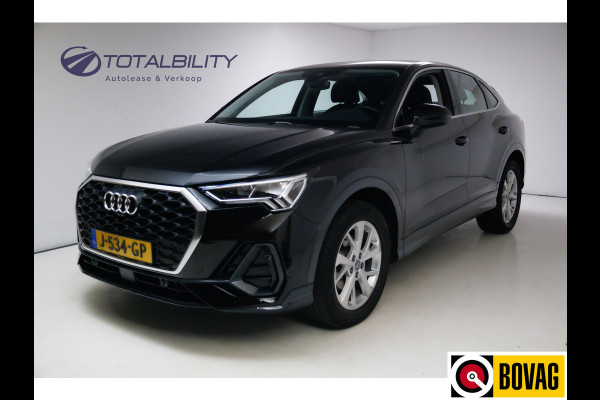 Audi Q3 Sportback 35 TFSI Business Edition 150 PK | Panoramadak | Leer | 360 camera | El. achterklep Stoelverwarming, Navigatie, App-connect, Lane assist, Cruise, Led verlichting, Regensensor