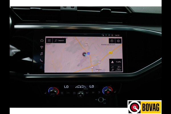 Audi Q3 Sportback 35 TFSI Business Edition 150 PK | Panoramadak | Leer | 360 camera | El. achterklep Stoelverwarming, Navigatie, App-connect, Lane assist, Cruise, Led verlichting, Regensensor