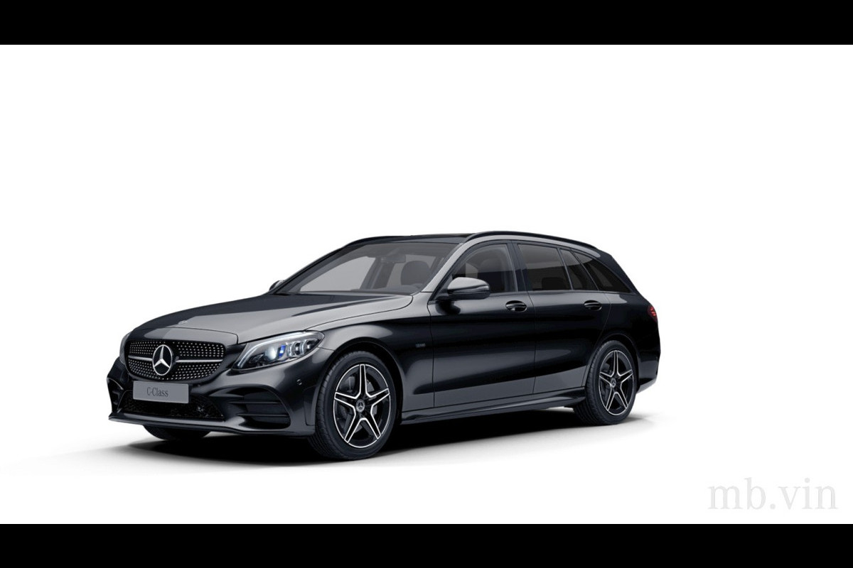 Mercedes-Benz C-Klasse Estate 300 e Business Solution AMG | Panoramadak | Stoelverwarming | Multibeam LED | Camera | Navigatie | Parkeersensoren | Leer | Apple Carplay | Ambiance Verlichting