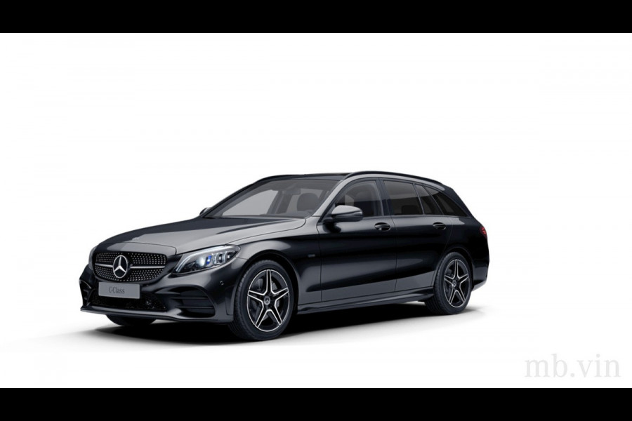 Mercedes-Benz C-Klasse Estate 300 e Business Solution AMG | Panoramadak | Stoelverwarming | Multibeam LED | Camera | Navigatie | Parkeersensoren | Leer | Apple Carplay | Ambiance Verlichting