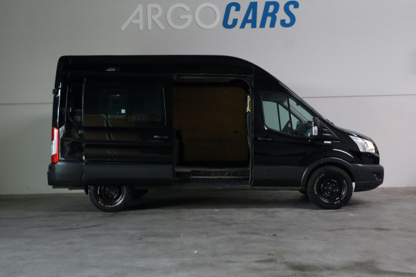 Ford Transit 350 2.0 TDCI L2/H2 Trend AWD 4X4 MARGE 170PK ZWART AIRCO TREKHAAK CRUISE 12/2018 LEASE V/A € 112,- pm INRUIL MOGELIJK