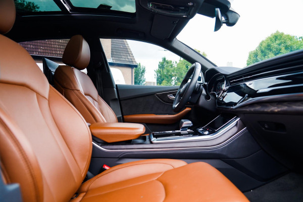 Audi Q8 55 TFSI quattro Pro Line Plus | Stoelverkoeling | Stuurverwarming | Luchtvering | Panorama | Adaptieve Cruise |