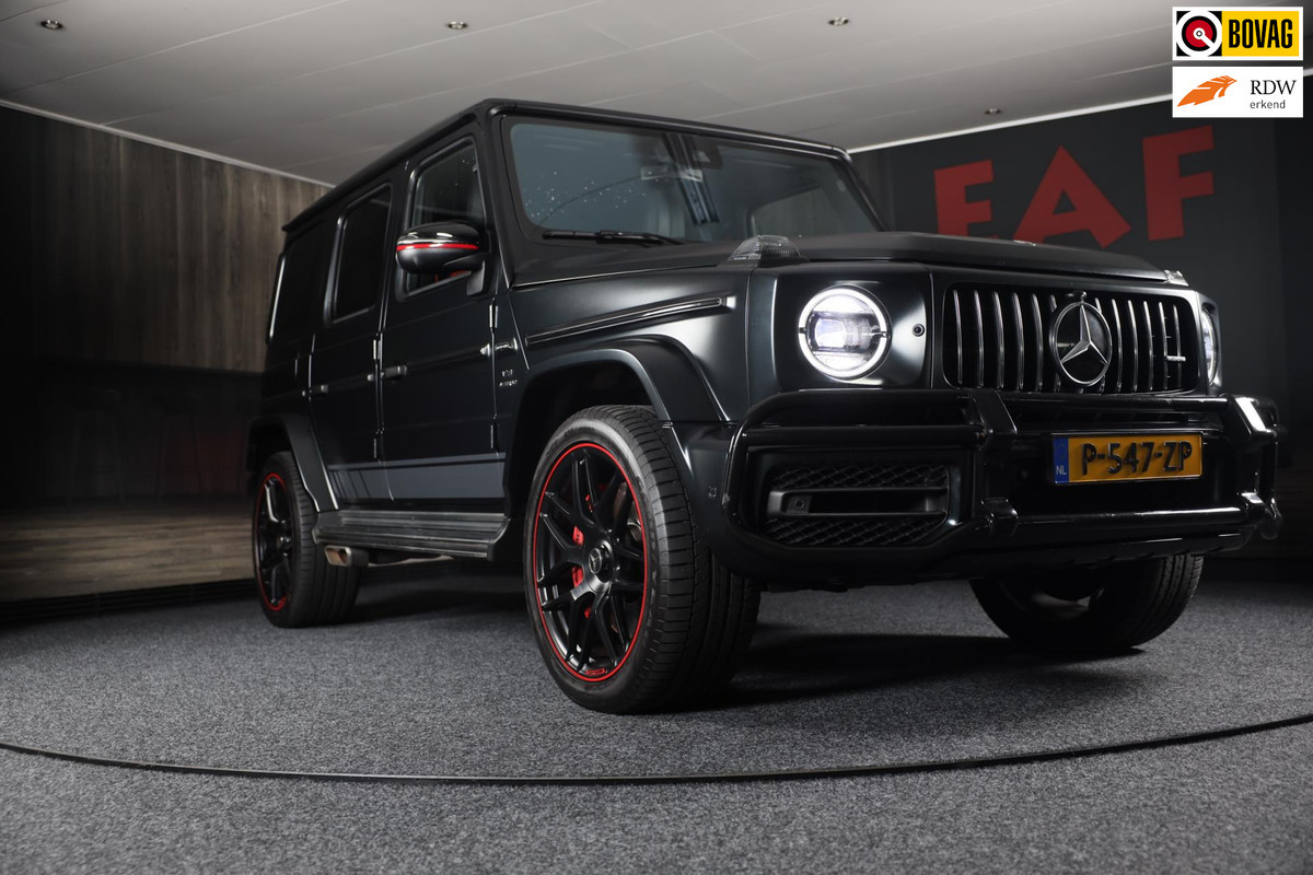 Mercedes-Benz G-Klasse 63 Edition 1 / Akrapovic Uitlaat / Acc / Lane Assist / Dode Hoek / Leder / Open Dak / Carbon / Burmester