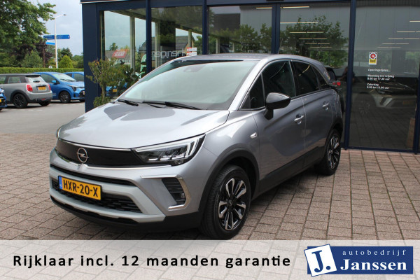 Opel Crossland 1.2 Turbo Elegance | Prijs rijklaar incl. 12 mnd garantie | Navi Clima Stoel,-Stuurverwarming