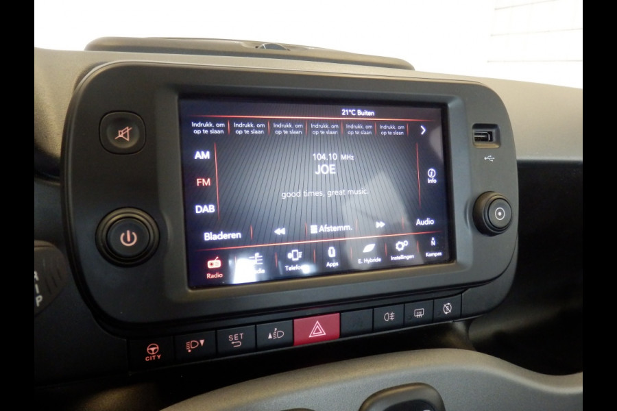 Fiat Panda Hybride | Apple Carpl. / Andr. Auto | 5-zits | ihv best. Stoel |