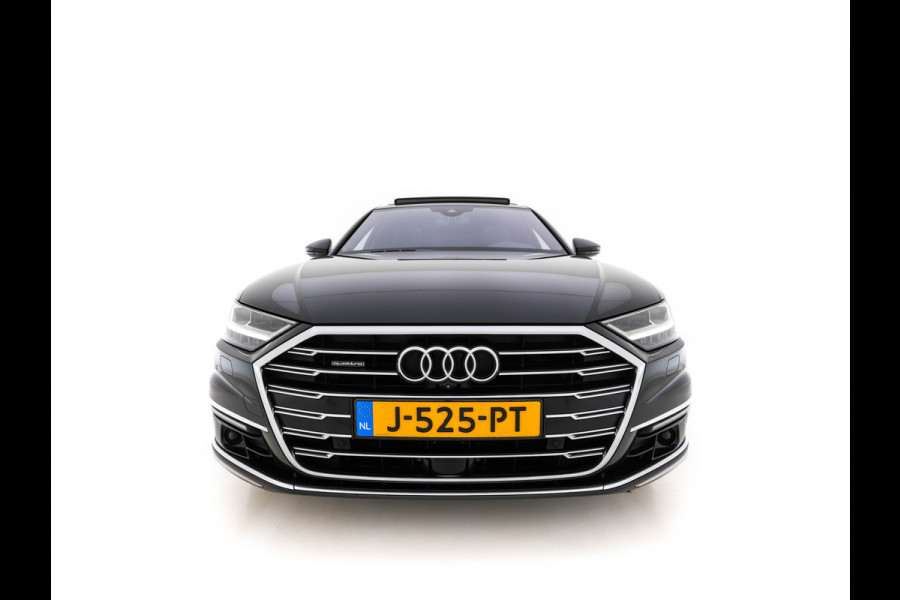 Audi A8 60 TFSI-E Quattro Lang Pro Line Plus (INCL-BTW) *PANO | LUXURY-LEATHER | MATRIX-LED | ADAPTIVE-CRUISE | BLIND-SPOT | SOFT-CLOSE | BANG&OLUFSEN | TOP-VIEW | MEMORY-PACK | MASSAGE | KEYLESS | DIGI-COCKPIT | NAVI-FULLMAP | 20''ALU