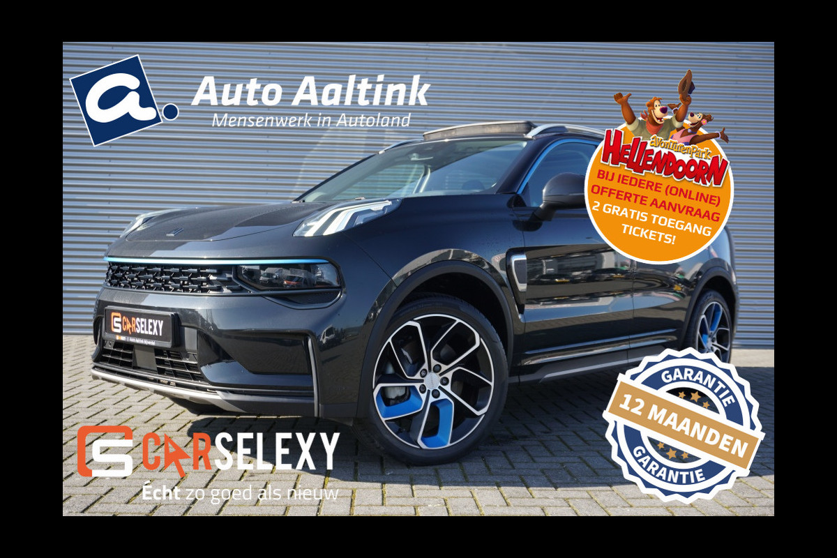 Lynk & Co 01 262PK PHEV 360 CAMERA | NAVI | ZWART HEMELBEKLEDING !