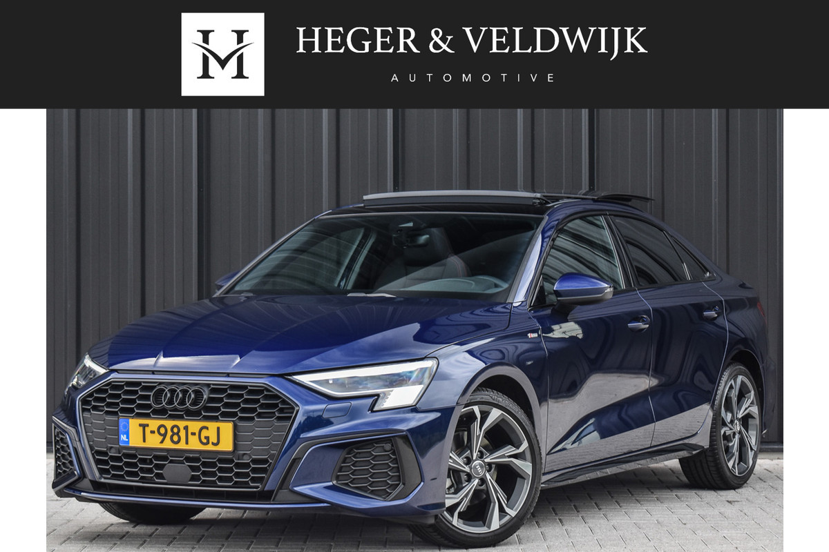 Audi A3 Limousine 35 TFSI S EDITION | NL-AUTO | PANORAMADAK | S-SEATS | B&O SOUND | LED | BLACK-OPTIC | ADAPTIVE CRUISE CONTROL