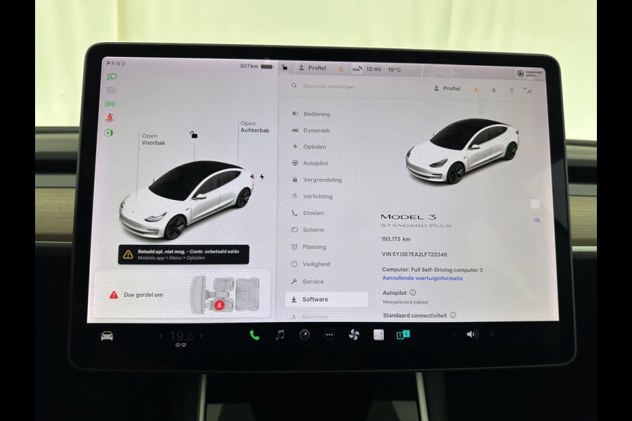 Tesla Model 3 Standard RWD Plus 60 kWh [ 3-Fase ] (INCL-BTW) Aut. *PANO | AUTO-PILOT | LUXURY-LEATHER | KEYLESS | FULL-LED | MEMORY-PACK | SURROUND-VIEW | DAB | CARPLAY | DIGI-COCKPIT | LANE-ASSIST | COMFORT-SEATS | 18"ALU*