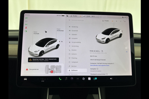 Tesla Model 3 Standard RWD Plus 60 kWh [ 3-Fase ] (INCL-BTW) Aut. *PANO | AUTO-PILOT | LUXURY-LEATHER | KEYLESS | FULL-LED | MEMORY-PACK | SURROUND-VIEW | DAB | CARPLAY | DIGI-COCKPIT | LANE-ASSIST | COMFORT-SEATS | 18"ALU*