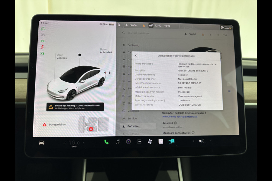 Tesla Model 3 Standard RWD Plus 60 kWh [ 3-Fase ] (INCL-BTW) Aut. *PANO | AUTO-PILOT | LUXURY-LEATHER | KEYLESS | FULL-LED | MEMORY-PACK | SURROUND-VIEW | DAB | CARPLAY | DIGI-COCKPIT | LANE-ASSIST | COMFORT-SEATS | 18"ALU*