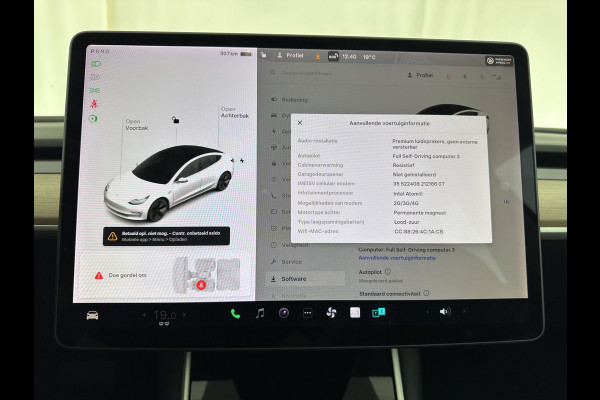Tesla Model 3 Standard RWD Plus 60 kWh [ 3-Fase ] (INCL-BTW) Aut. *PANO | AUTO-PILOT | LUXURY-LEATHER | KEYLESS | FULL-LED | MEMORY-PACK | SURROUND-VIEW | DAB | CARPLAY | DIGI-COCKPIT | LANE-ASSIST | COMFORT-SEATS | 18"ALU*