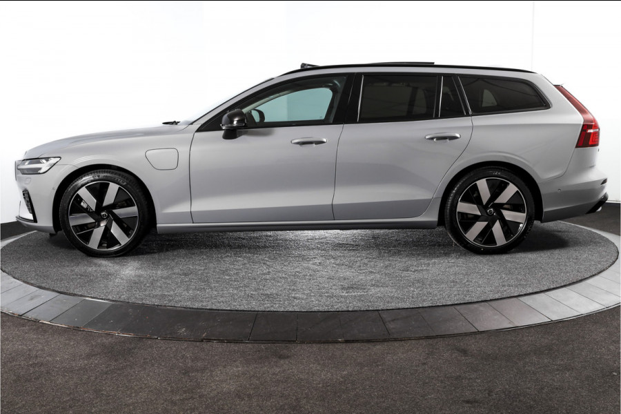Volvo V60 2.0 T6 Plug-in hybrid AWD Ultra Dark - Automaat | S/K-Panodak | Dig. Cockpit | Adapt. Cruise | Stoel-+Stuurverw. | PDC | 360 Camera | NAV + App. Connect | ECC | Elek. Klep | LM 19" | 9589