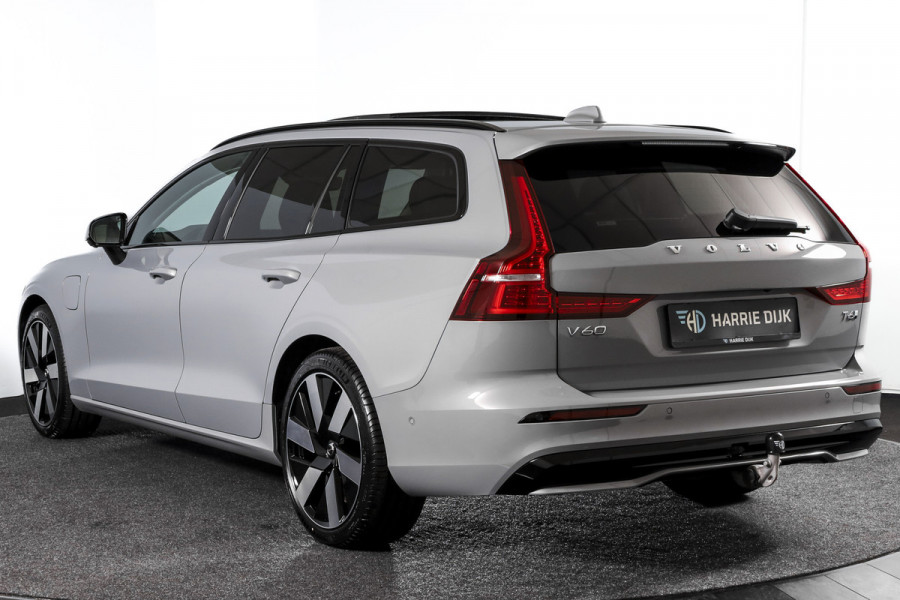 Volvo V60 2.0 T6 Plug-in hybrid AWD Ultra Dark - Automaat | S/K-Panodak | Dig. Cockpit | Adapt. Cruise | Stoel-+Stuurverw. | PDC | 360 Camera | NAV + App. Connect | ECC | Elek. Klep | LM 19" | 9589