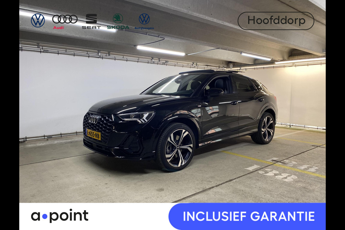 Audi Q3 Sportback 45 TFSI e S Edition 245 pk S-tronic | Navigatie | Panoramadak | Parkeersensoren | Achteruitrijcamera | Keyless | Lichtmetalen velgen 20" | S-Line |