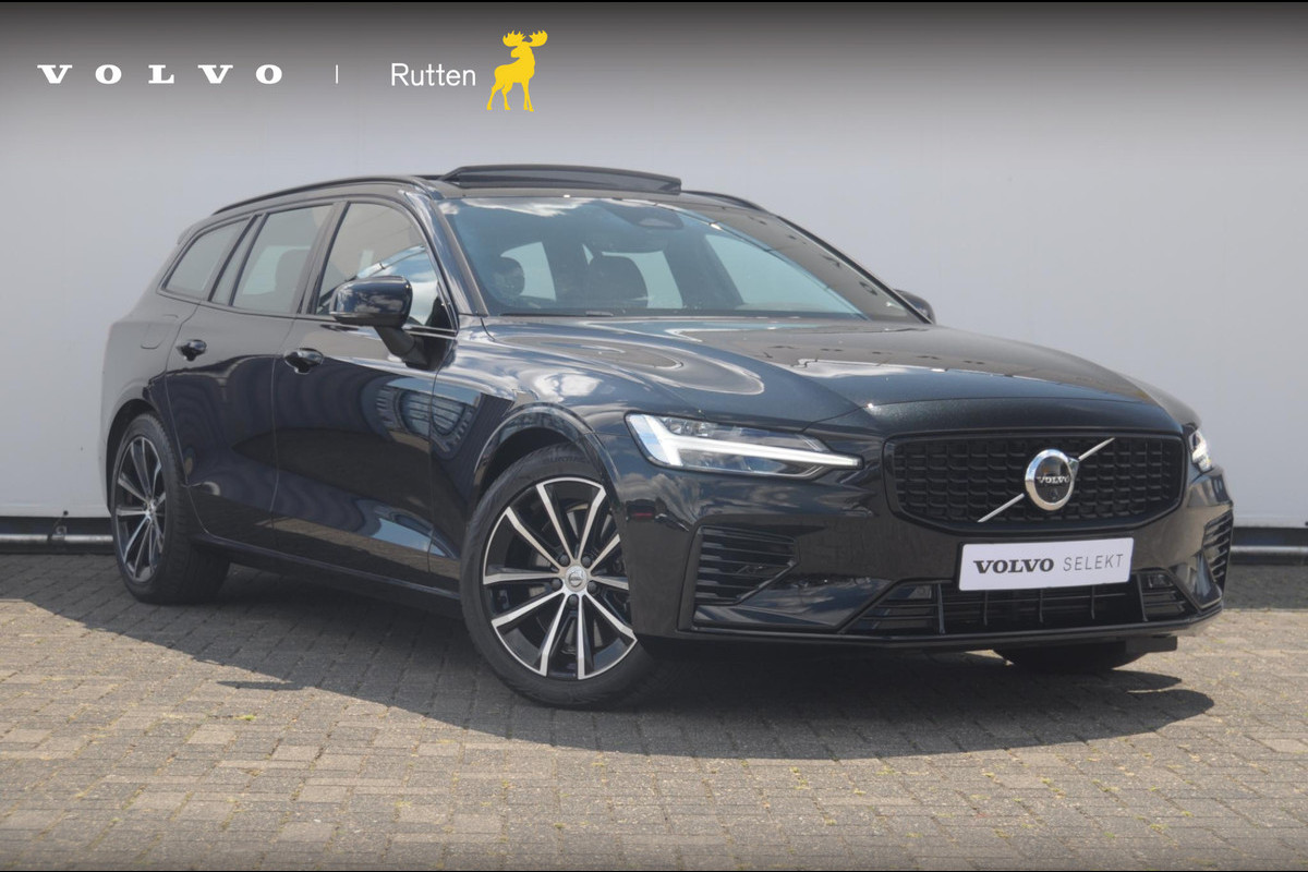 Volvo V60 T6 350PK Automaat AWD Plus Dark / Adaptive cruise control / Elektrische stoelen / Harman Kardon audio / Trekhaak / Pilot assist / BLIS / Stoel en stuur verwarming / Elektrische achterklep / Parkeersensoren met 360 camera / Google infotainment Volvo V60 T6 350PK Automaat AWD Plus Dark / Adaptive cruise control / Elektrische stoelen / Harman Kardon audio / Trekhaak / Pilot assist / BLIS / Stoel en stuur verwarming / Elektrische achterklep / Parkeersensoren met 360 camera / Google infotainment