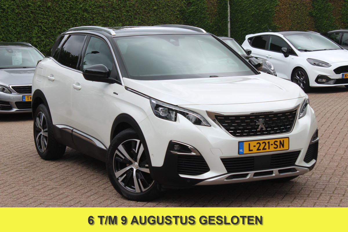 Peugeot 3008 1.6 e-THP GT Line / Trekhaak / Navigatie / Parkeerhulp V+A / 18'' / Half leder / Stoelverwarming / Cruise Control Peugeot 3008 1.6 e-THP GT Line / Trekhaak / Navigatie / Parkeerhulp V+A / 18'' / Half leder / Stoelverwarming / Cruise Control