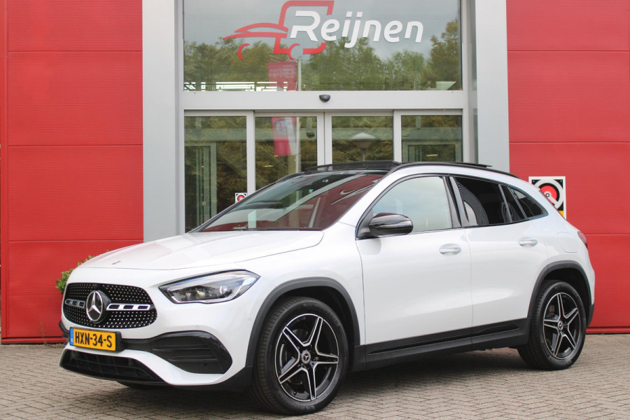 Mercedes-Benz GLA 250 e 218PK AUTOMAAT BUSINESS SOLUTION AMG | PANORAMISCH SCHUIF/KANTEL DAK | ELEKTRISCHE ACHTER KLEP | MULTIBEAM LED MATRIX KOPLAMPEN | STOEL VERWARMING | KEYLESS ENTRY/START | NAVIGATIE | DAB+ RADIO | APPLE CARPLAY /ANDROID AUTO | ADAPTIVE CRUISE CONTROL | SFEER VERLICHTING | 19" LICHTMETALEN VELGEN | PARKEERSENSOREN VOOR EN ACHTER |