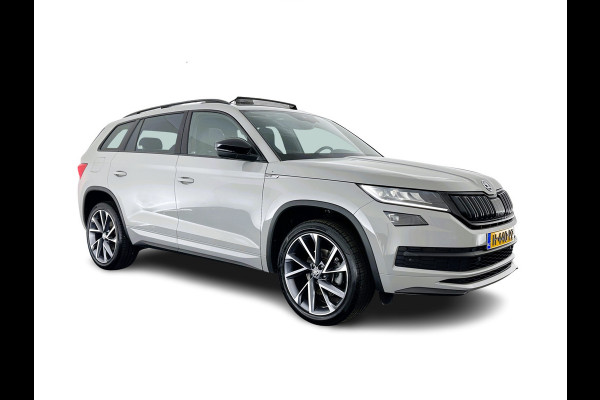 Škoda Kodiaq 1.5 TSI Sportline Business Aut. *PANO | LEATHER-ALCANTARA | FULL-LED | ADAPTIVE-CRUISE | BLIND-SPOT | MEMORY-PACK | CANTON-SOUND | CAMERA | KEYLESS | DIGI-COCKPIT | HEATED-SPORTSEATS | DAB+ | AMBIENT-LIGHT | CARBON | .