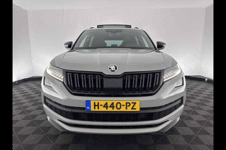 Škoda Kodiaq 1.5 TSI Sportline Business Aut. *PANO | LEATHER-ALCANTARA | FULL-LED | ADAPTIVE-CRUISE | BLIND-SPOT | MEMORY-PACK | CANTON-SOUND | CAMERA | KEYLESS | DIGI-COCKPIT | HEATED-SPORTSEATS | DAB+ | AMBIENT-LIGHT | CARBON | .