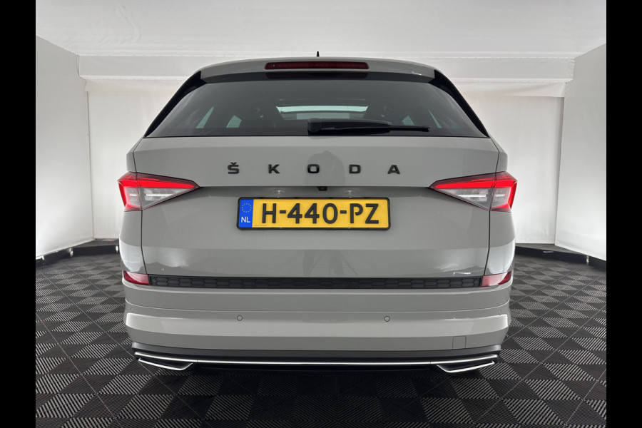 Škoda Kodiaq 1.5 TSI Sportline Business Aut. *PANO | LEATHER-ALCANTARA | FULL-LED | ADAPTIVE-CRUISE | BLIND-SPOT | MEMORY-PACK | CANTON-SOUND | CAMERA | KEYLESS | DIGI-COCKPIT | HEATED-SPORTSEATS | DAB+ | AMBIENT-LIGHT | CARBON | .