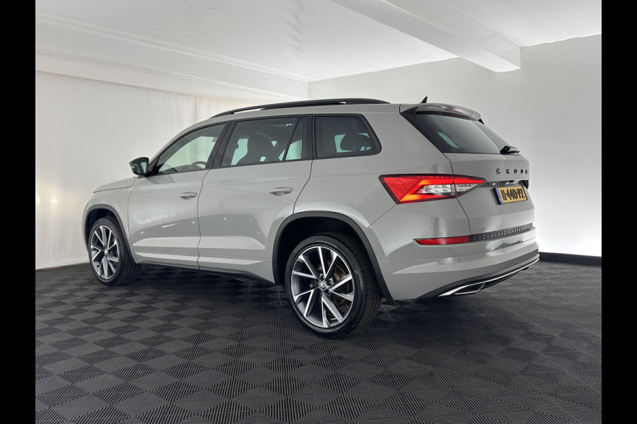 Škoda Kodiaq 1.5 TSI Sportline Business Aut. *PANO | LEATHER-ALCANTARA | FULL-LED | ADAPTIVE-CRUISE | BLIND-SPOT | MEMORY-PACK | CANTON-SOUND | CAMERA | KEYLESS | DIGI-COCKPIT | HEATED-SPORTSEATS | DAB+ | AMBIENT-LIGHT | CARBON | .