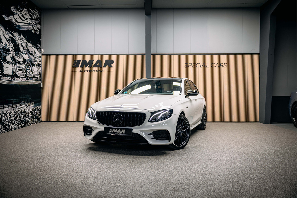 Mercedes-Benz E-Klasse AMG 53 4MATIC Premium Plus | Pano | 4MATIC | Verwarmde sportstoelen | Night-Pakket | Burmester High End