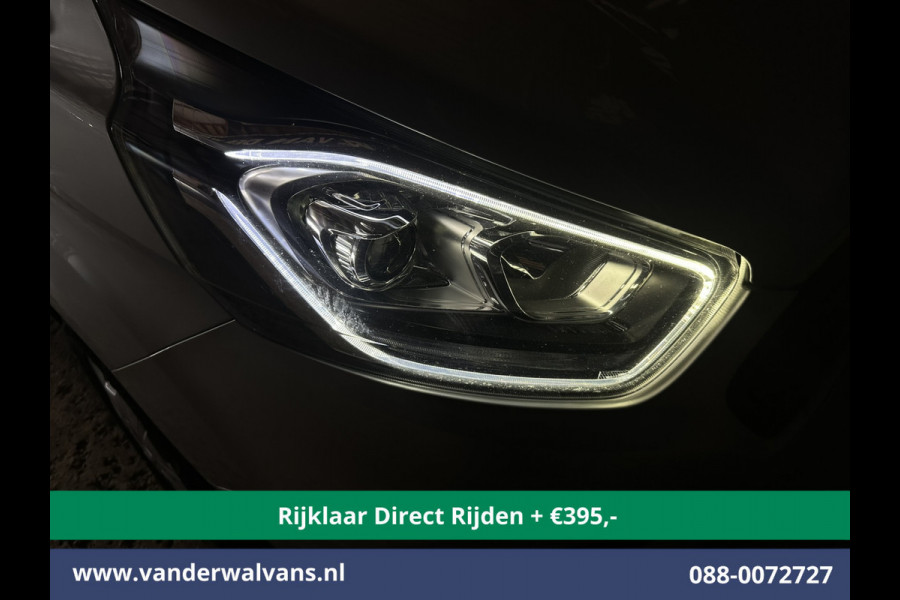 Ford Transit Custom 2.0 TDCI 130pk L1H1 inrichting Euro6 *Rijklaar Direct Rijden* Airco | Camera | LED | Apple Carplay | Cruisecontrol Parkeersensoren, Bijrijdersbank, 2500kg trekvermogen, stoelverwarming, verwarmde voorruit
